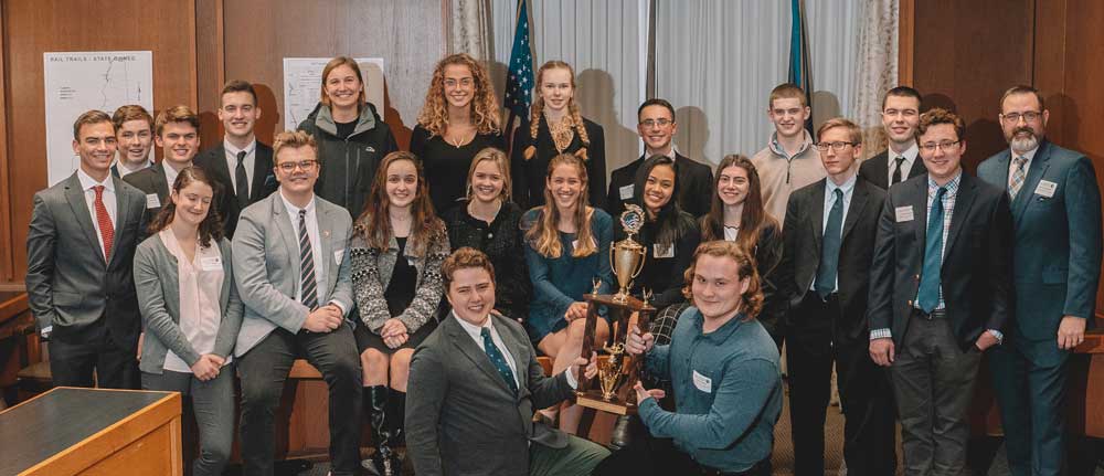 2020 We the People NH State Champions: Hollis Brookline High School